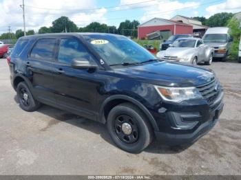  Salvage Ford Utility Police Intercepto