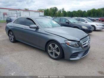  Salvage Mercedes-Benz E-Class