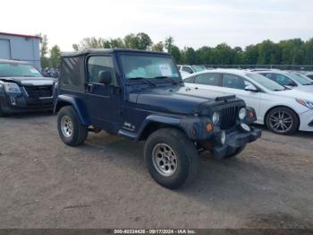  Salvage Jeep Wrangler