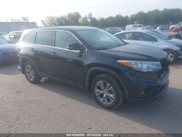  Salvage Toyota Highlander