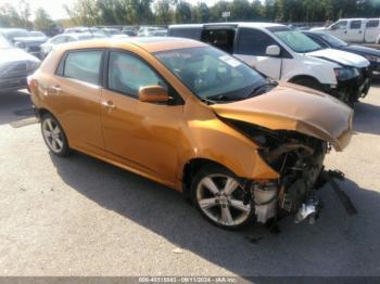  Salvage Toyota Matrix