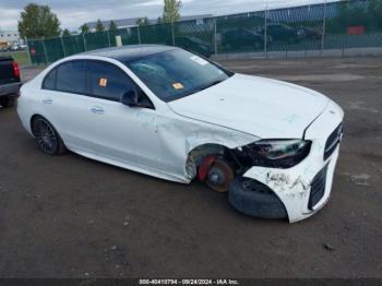  Salvage Mercedes-Benz C-Class