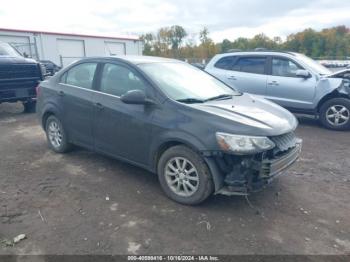  Salvage Chevrolet Sonic