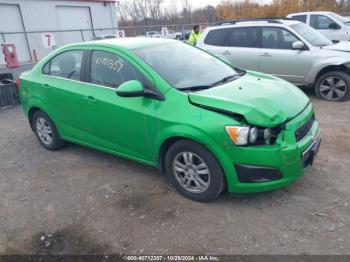  Salvage Chevrolet Sonic