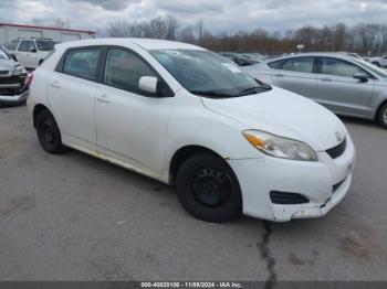  Salvage Toyota Matrix