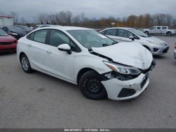  Salvage Chevrolet Cruze