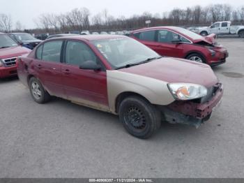  Salvage Chevrolet Malibu