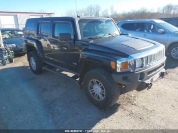  Salvage HUMMER H3 Suv