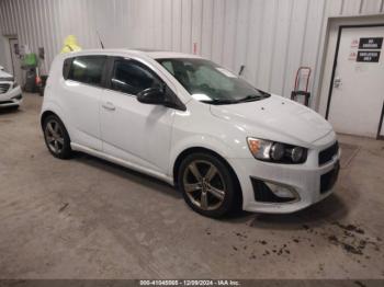  Salvage Chevrolet Sonic