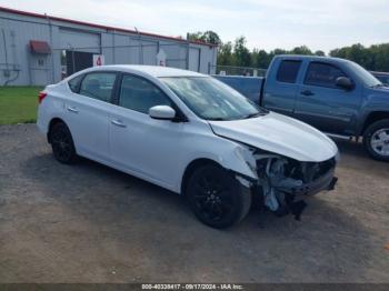  Salvage Nissan Sentra