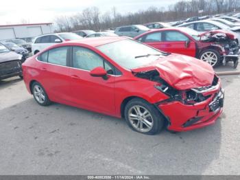  Salvage Chevrolet Cruze