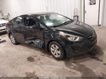  Salvage Hyundai ELANTRA