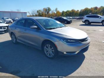  Salvage Chrysler 200