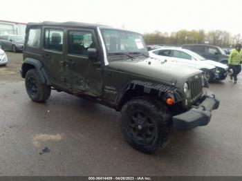  Salvage Jeep Wrangler