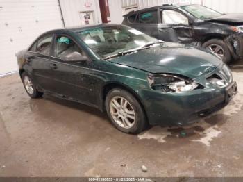  Salvage Pontiac G6