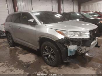  Salvage Toyota Highlander