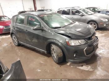  Salvage Chevrolet Sonic