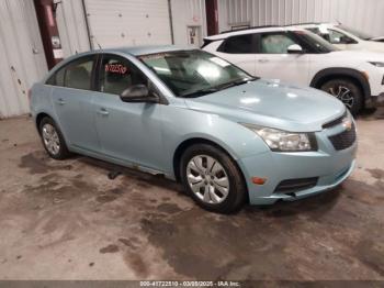  Salvage Chevrolet Cruze