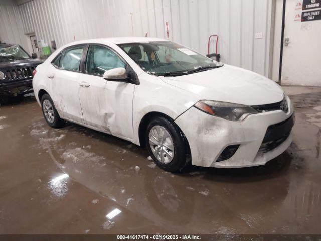  Salvage Toyota Corolla