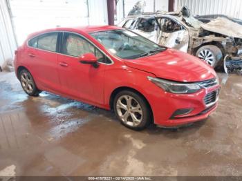  Salvage Chevrolet Cruze