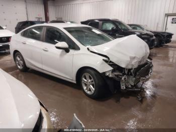  Salvage Chevrolet Cruze