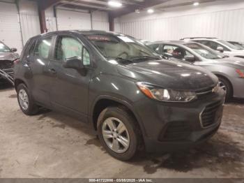  Salvage Chevrolet Trax