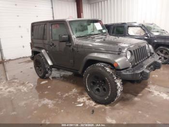  Salvage Jeep Wrangler