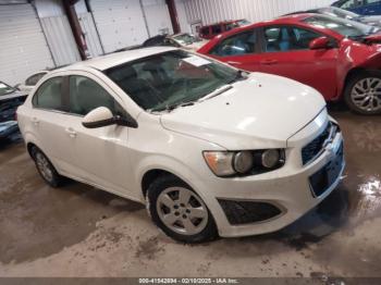  Salvage Chevrolet Sonic