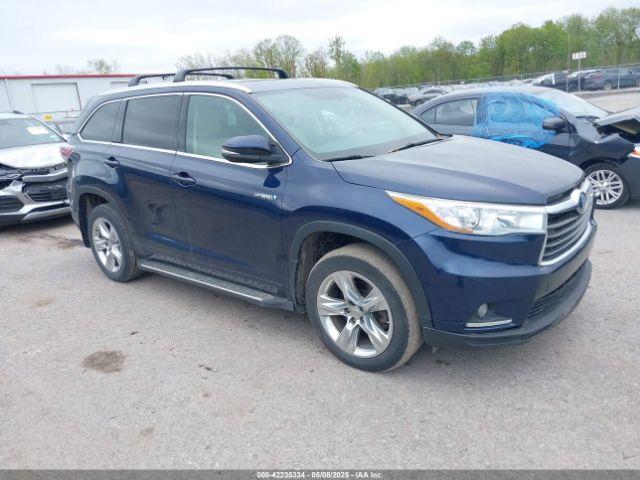  Salvage Toyota Highlander