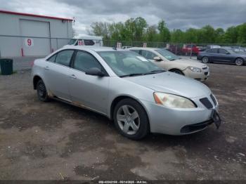  Salvage Pontiac G6