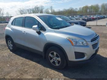  Salvage Chevrolet Trax
