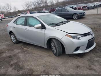  Salvage Toyota Corolla