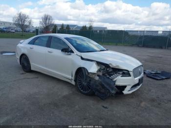  Salvage Lincoln MKZ