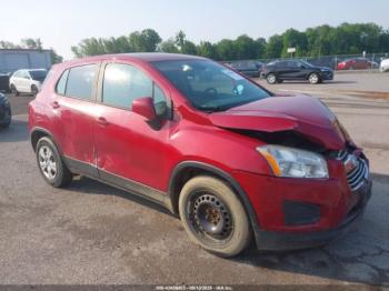  Salvage Chevrolet Trax