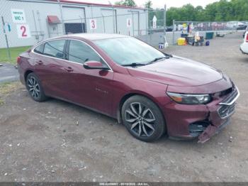  Salvage Chevrolet Malibu
