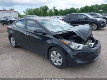  Salvage Hyundai ELANTRA