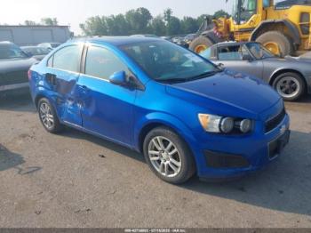  Salvage Chevrolet Sonic