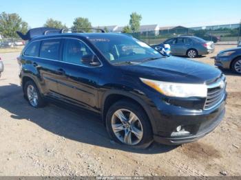  Salvage Toyota Highlander