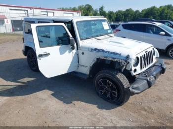  Salvage Jeep Wrangler