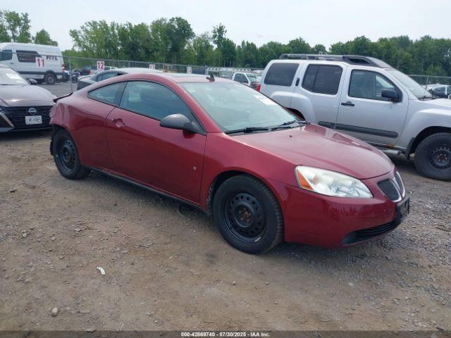  Salvage Pontiac G6