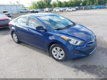 Salvage Hyundai ELANTRA