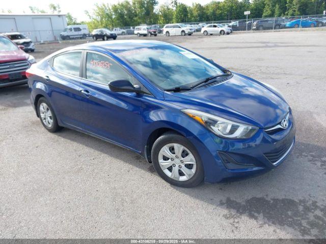  Salvage Hyundai ELANTRA