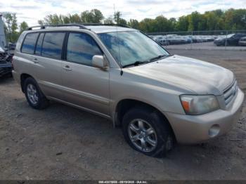  Salvage Toyota Highlander