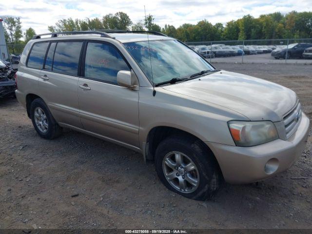  Salvage Toyota Highlander