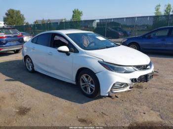  Salvage Chevrolet Cruze