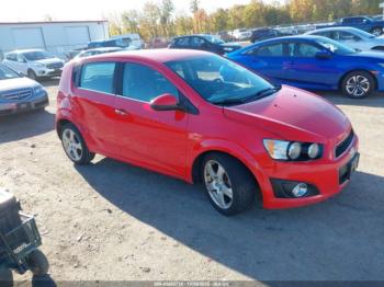  Salvage Chevrolet Sonic