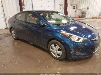  Salvage Hyundai ELANTRA