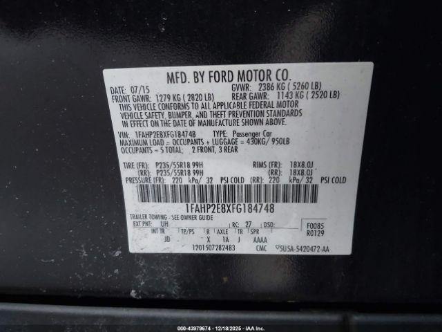 Ford Taurus Sel Image 5