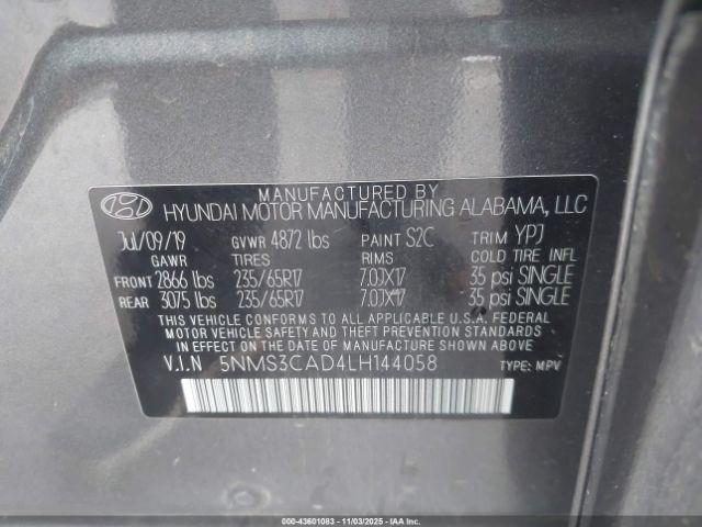 Hyundai SANTA FE Sel Image 11