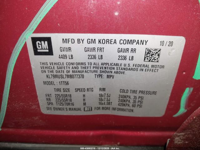 Chevrolet Trailblazer Awd Rs Image 10